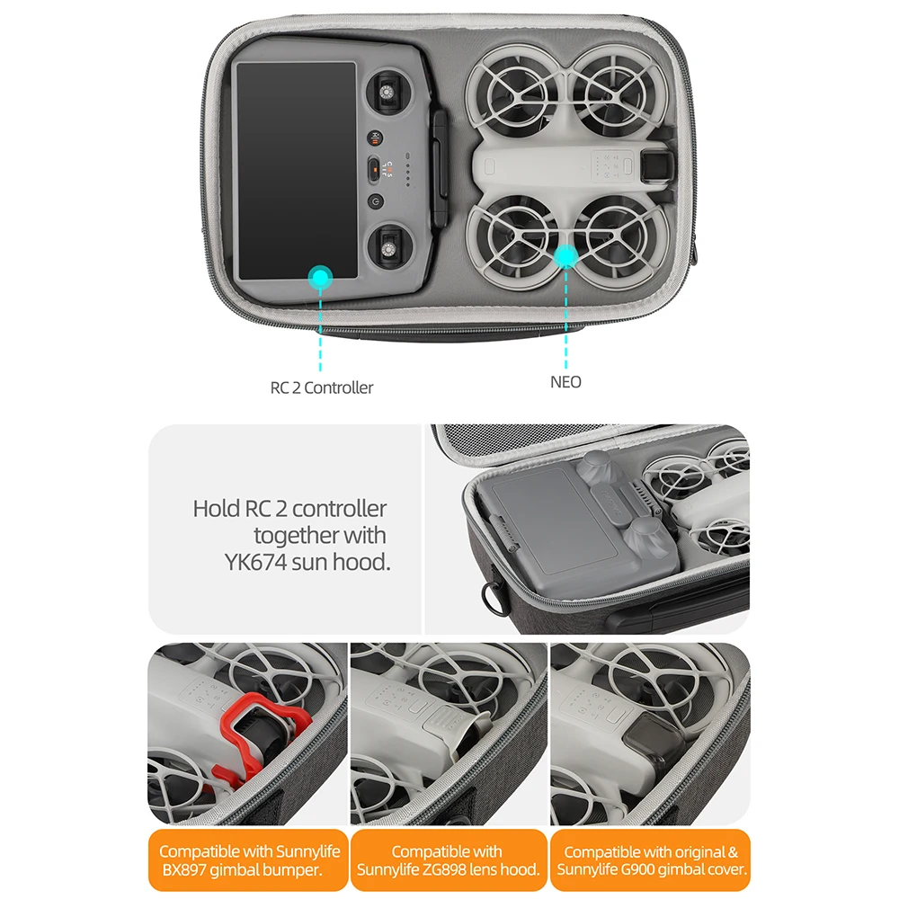 For DJI NEO RC 2 Remote Contro – обзор и цена Drone Controller Hood