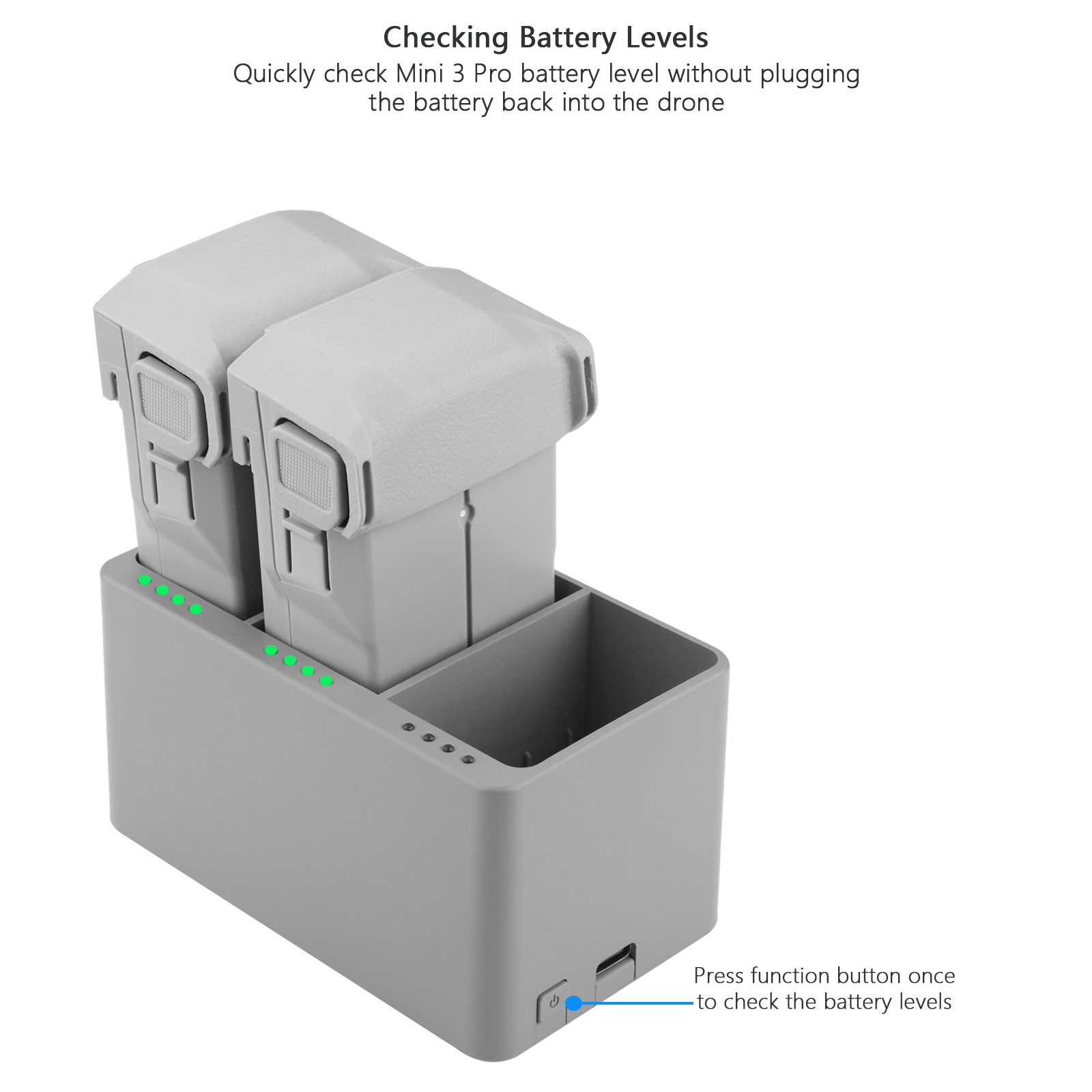 For DJI Mini 3/3 Pro/Mini 3 Pr – обзор и цена Drone Charging Hub