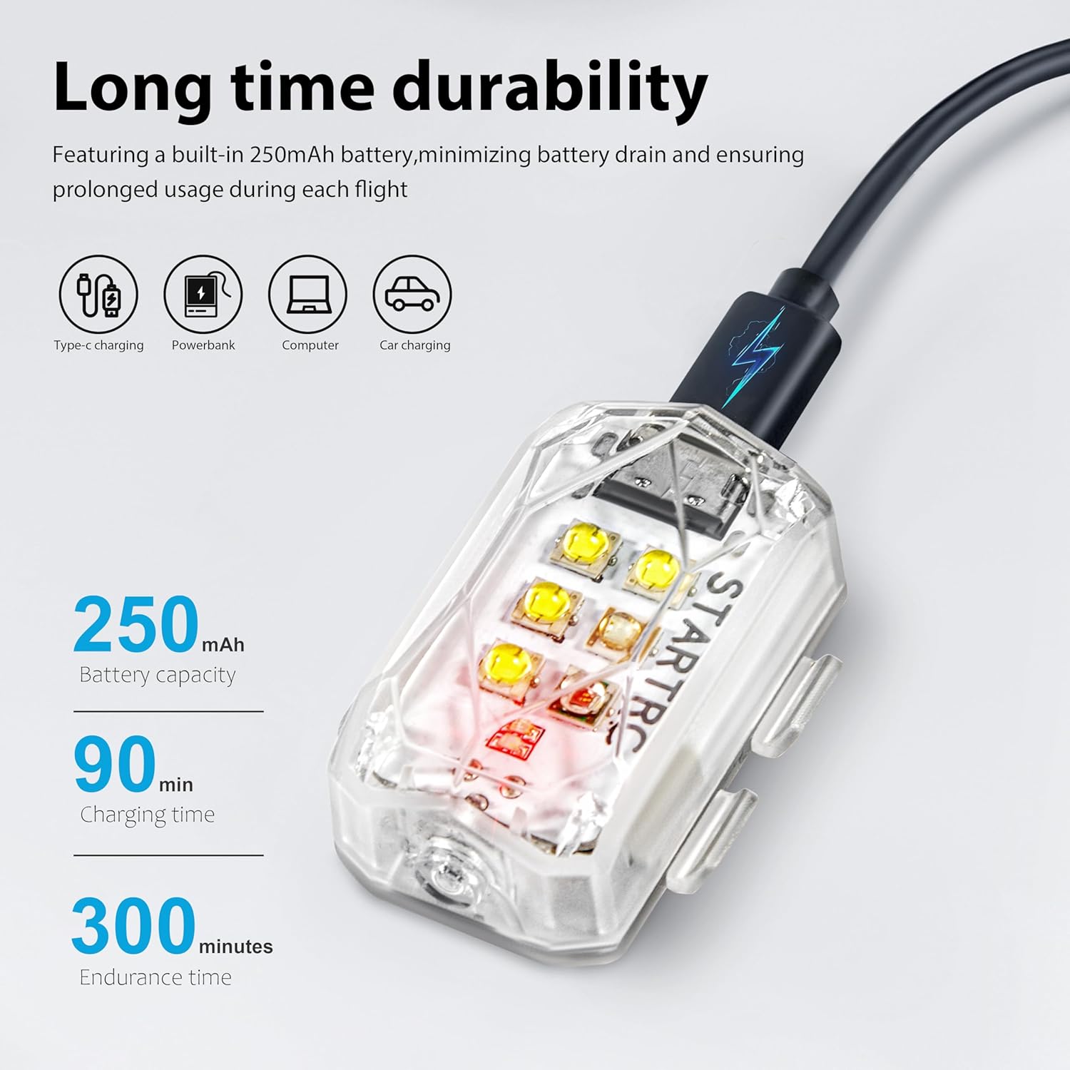 STARTRC Drone Strobe Light Ant – обзор и цена Drone Beacon Light