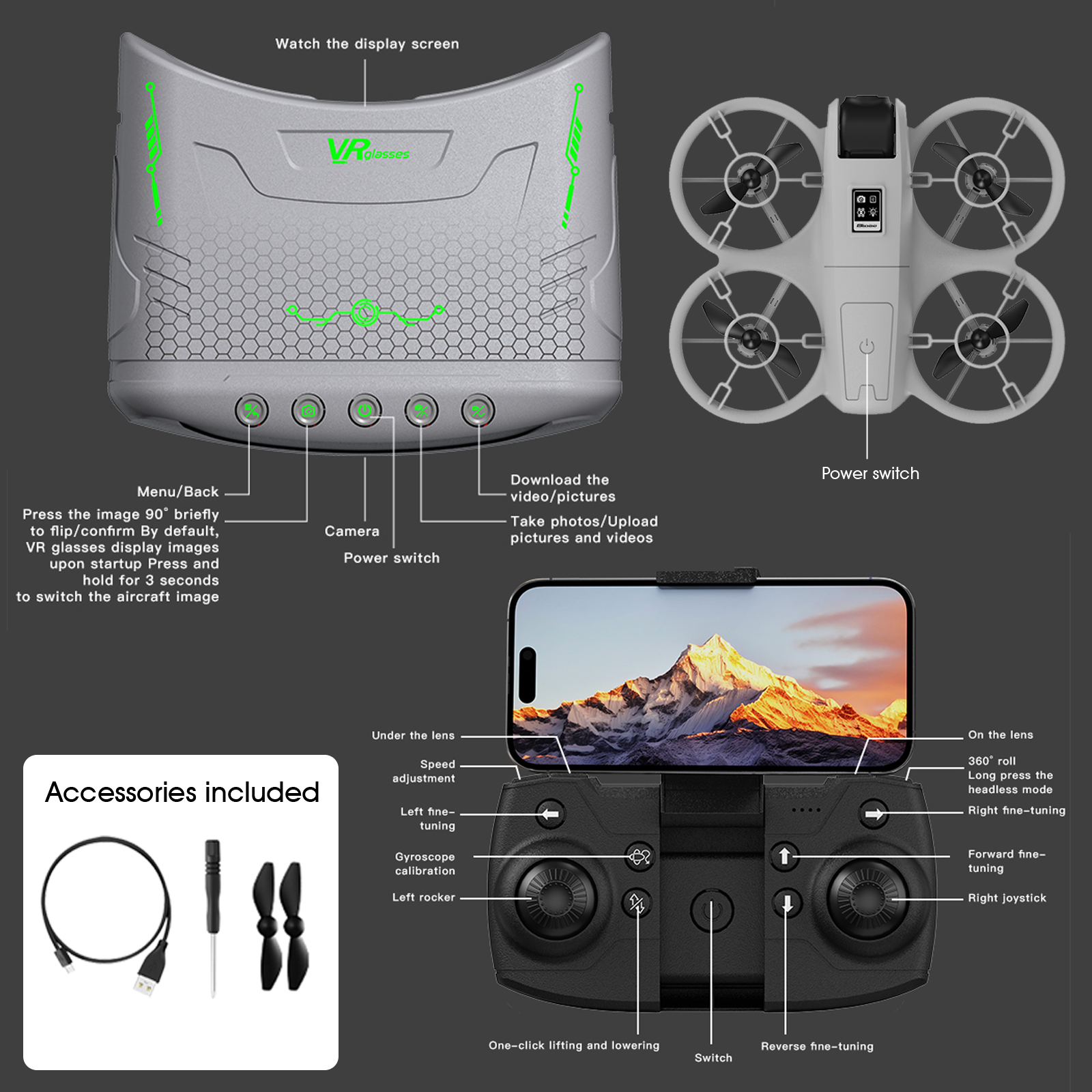 Mini Drone That Is Easy For Be – обзор и цена Drone Power Bank