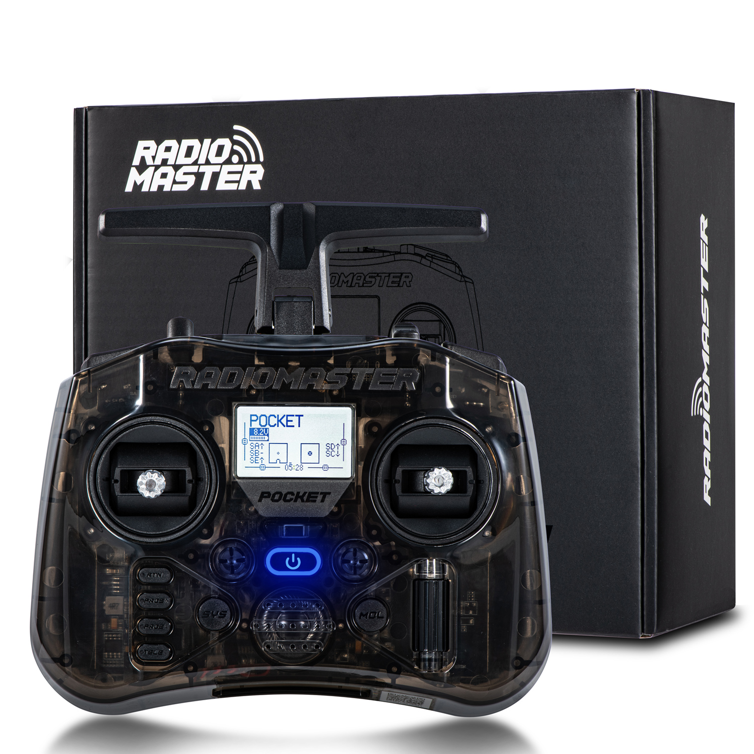 RadioMaster POCKET P16 2.4G Ra – обзор и цена Drone Control Stick