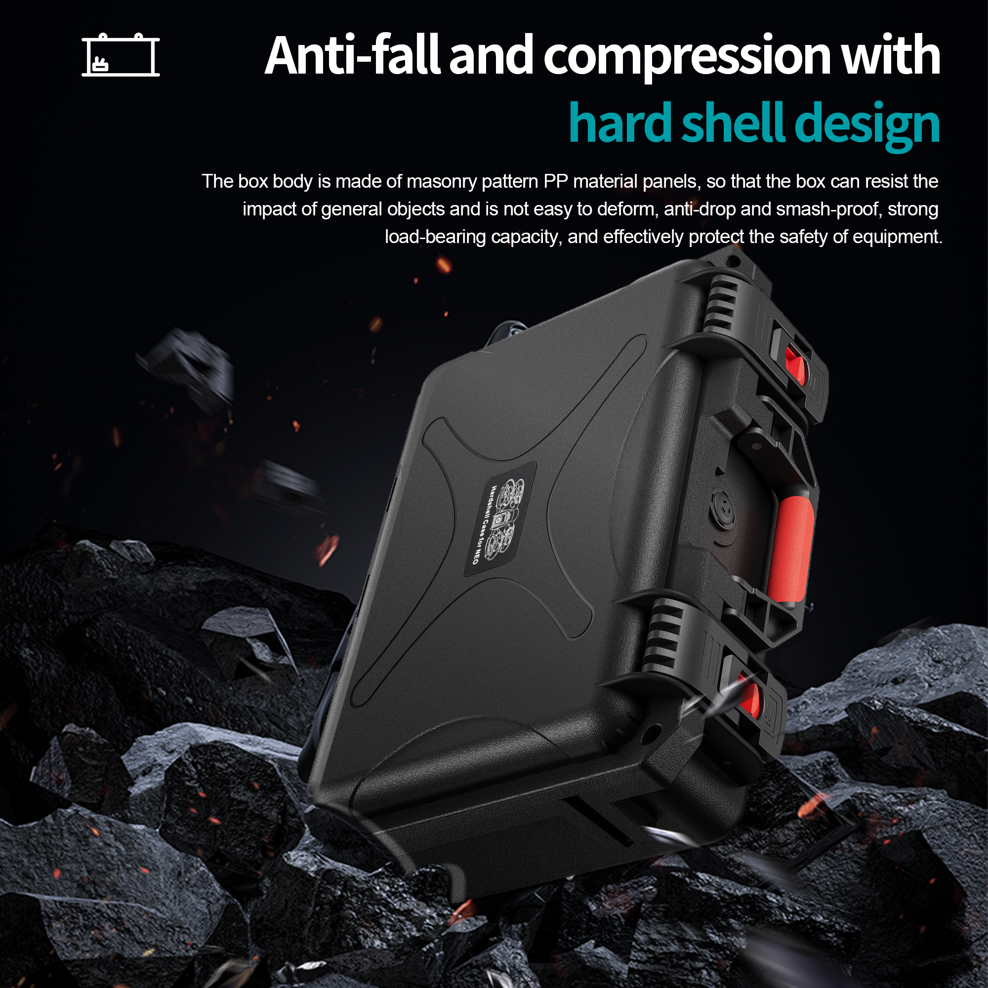 Portable Hard Waterproof Case  – обзор и цена Drone Joystick Cover