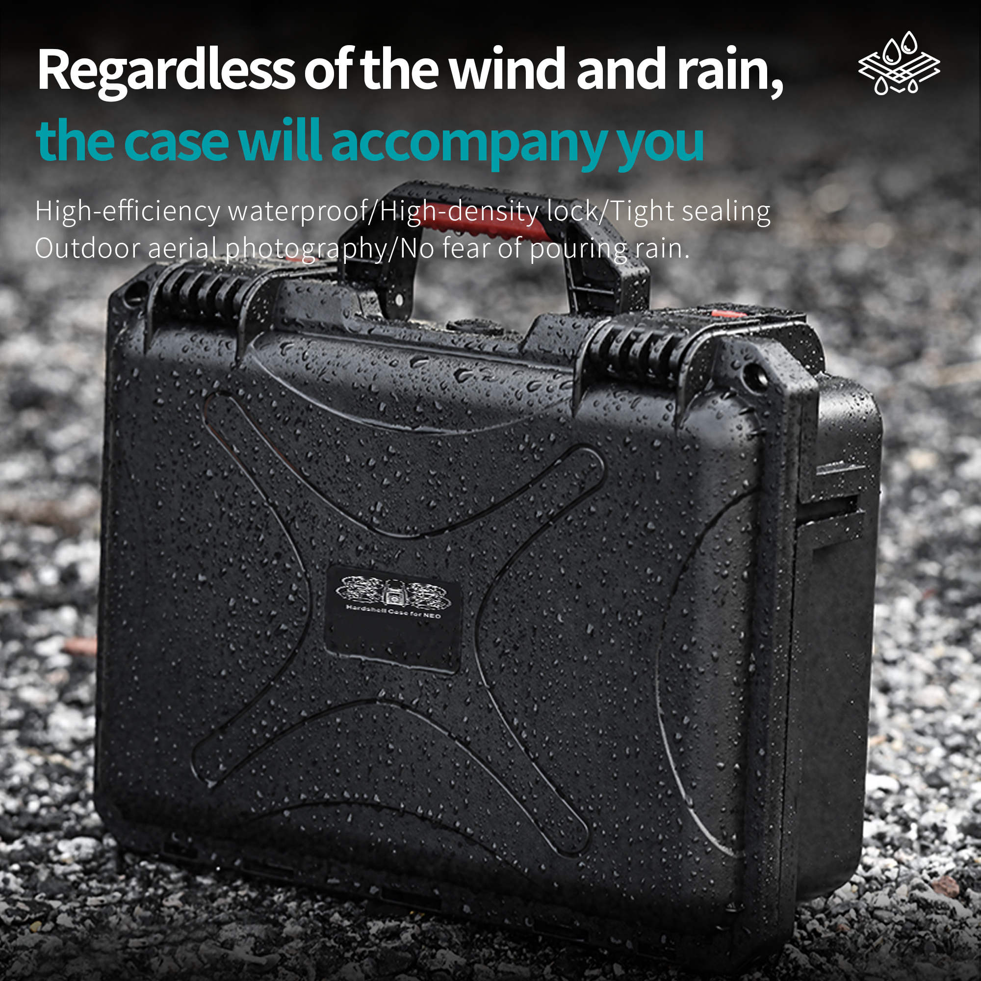 Portable Hard Waterproof Case  – обзор и цена Drone Joystick Cover