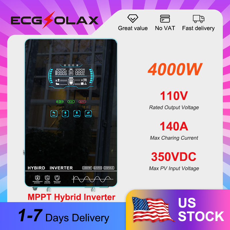 ECGSOLAX Hybrid Solar Inverter – обзор и цена Drone Solar Charger