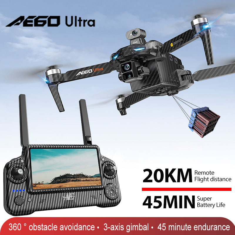 AE60 GPS Drone Professional 8K – обзор и цена Drone Controller Screen
