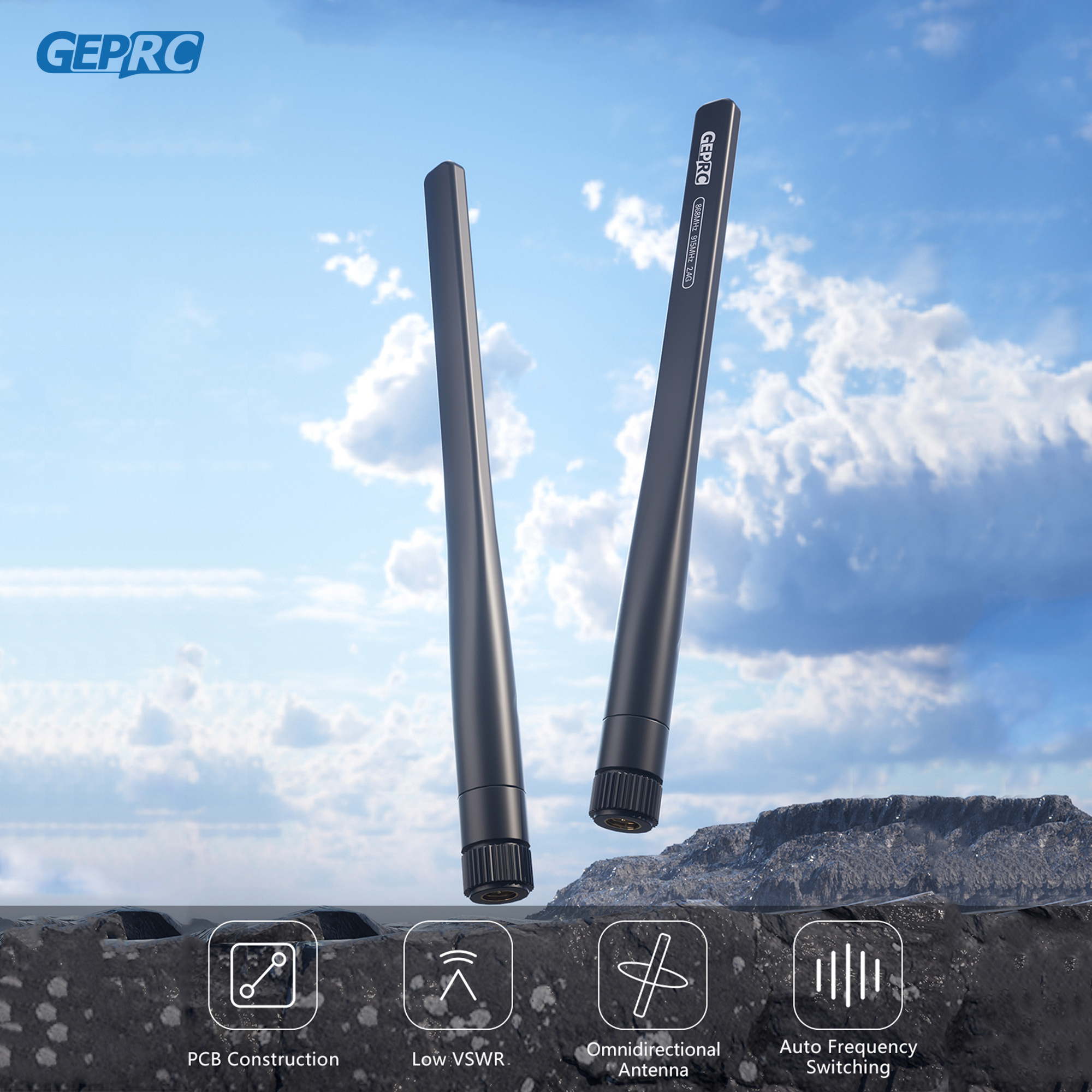 GEPRC 868MHz 915MHz 2.4G Tri-B – обзор и цена Drone Control Stick