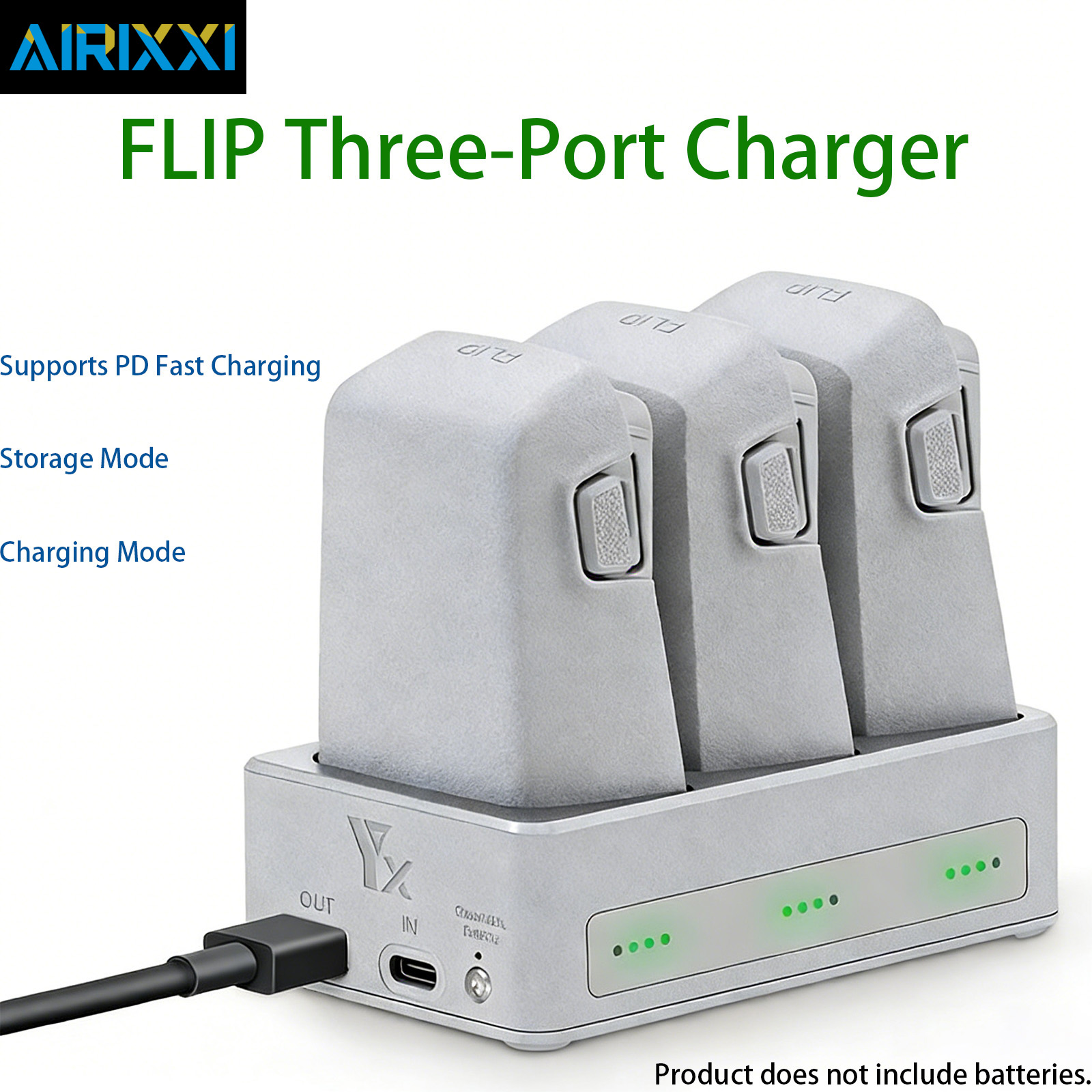 New 3-Port Battery Charger Hub – обзор и цена Drone Charging Hub
