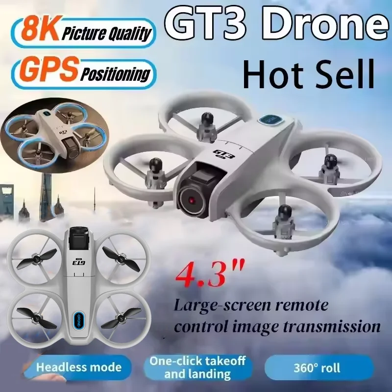 GT3 Drone 8K HD Dual Cameras G – обзор и цена Drone Controller Screen